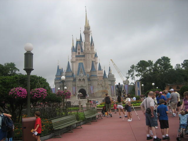 Cinderella's Castle from Main Street.