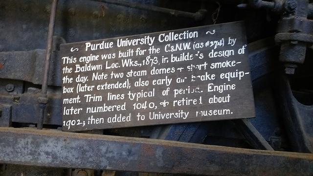 Purdue University donated 3 of the trains there in 1951!