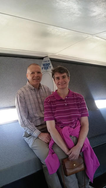 Then we got smart and asked one of the guides to take a picture.