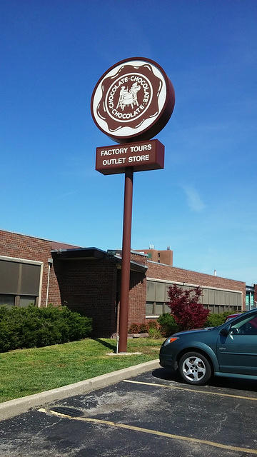 The Chocolate Chocolate Chocolate Factory. We went on a tour here to see how they made their candies. Free samples!