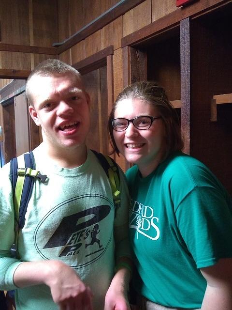 Last photo of camp with Head of Cabin Alex!