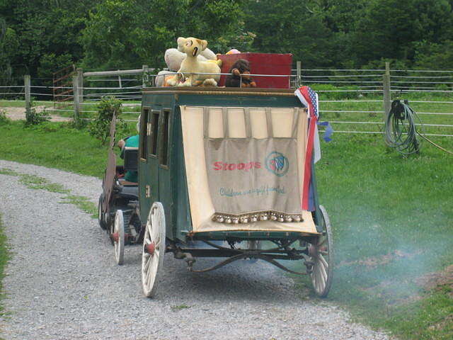 The stagecoach.