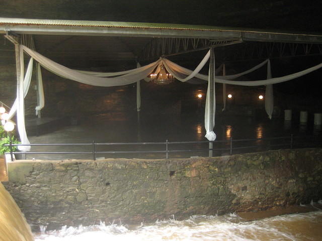 The dance floor used from the 1930s to 1960s.
