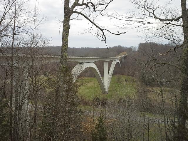 Natchez Trace Bridge south of Nashville.
