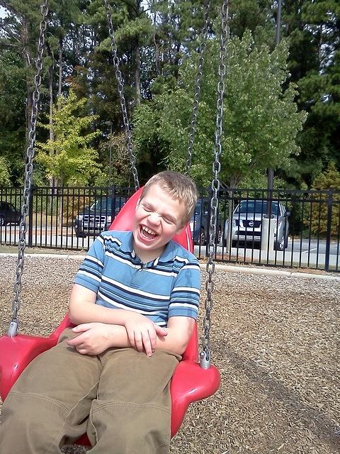 Samuel at a park in Atlanta, GA.