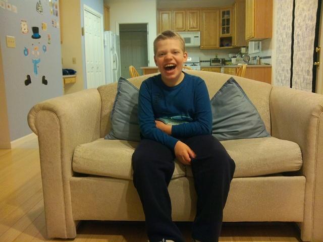 Samuel is 12 years old!