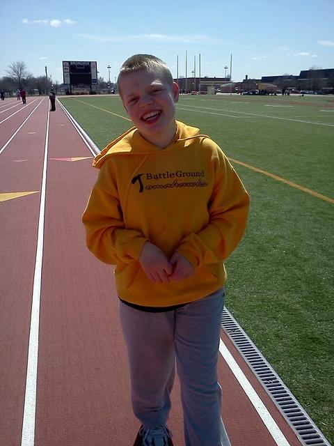 2014 Special Olympics Track Practice