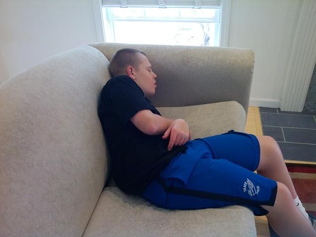 It's been a hard day!