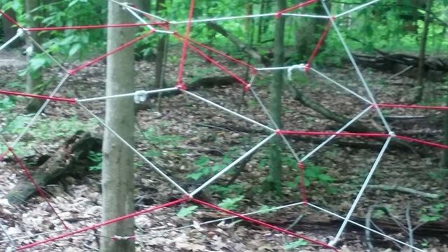 Spider's Web climbing structure