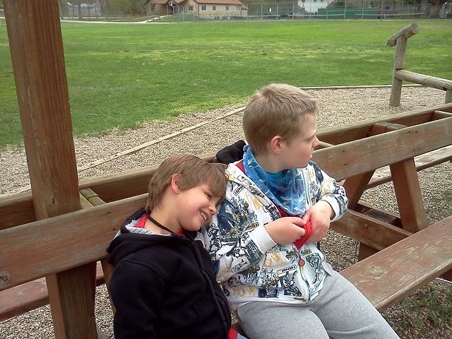 Samuel and one of his favorite people!