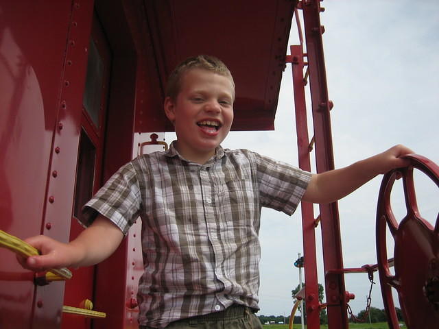 He seems to like it!