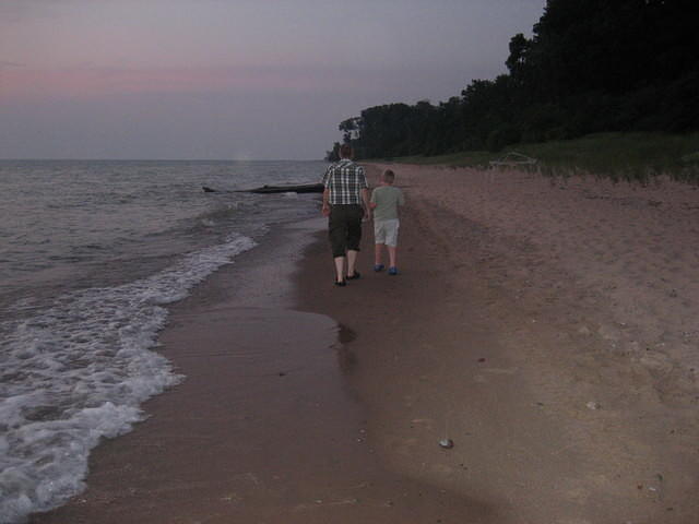 Yet another picture of Dan and Samuel.