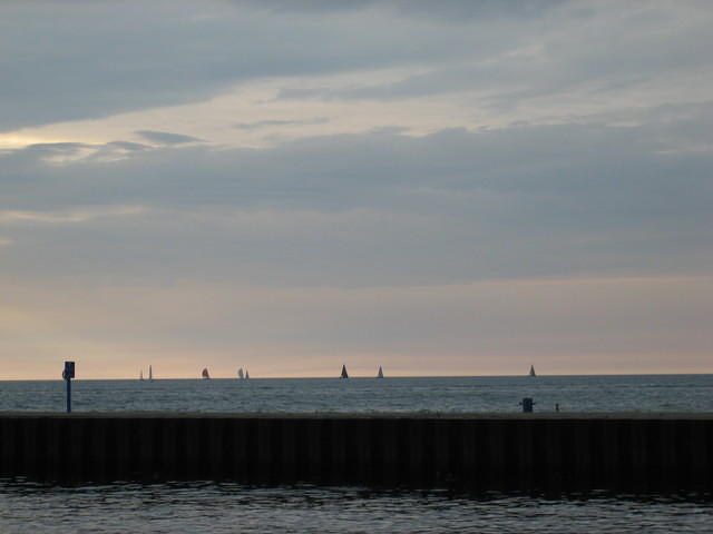 Sunset just beginning.