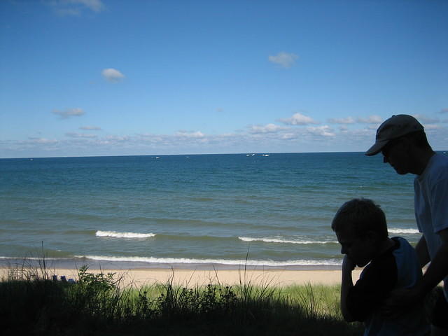 Dan and Samuel stepped into the camera view just as I was about the take the picture.