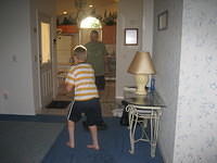 Yah! This place has a vacuum!