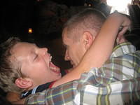 First ride - Big Thunder Railroad!