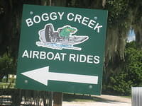 Boggy Creek Airboat Rides