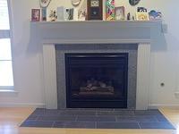 Fireplace Remodel - Finished!