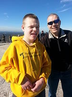 Made it to the top of Stone Mountain!