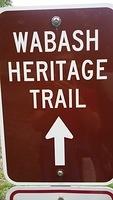 Start of the Wabash Heritage Trail at Fort Ouiatenon.