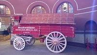 One of the wagons for the Budweiser horses.