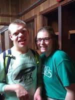 Last photo of camp with Head of Cabin Alex!