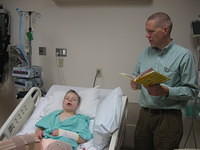 Thursday afternoon about 3 hours after surgery.