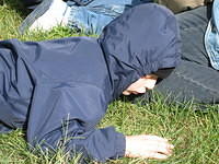 Ross taking a break.