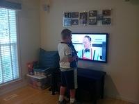 Samuel loves watching America's Test Kitchen!