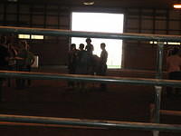 Ghost riders in the ... barn