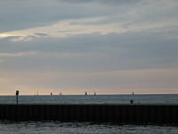 Sunset just beginning.