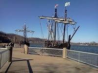 Visit to Columbus Ship replicas