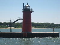 South Haven Lighthouse.